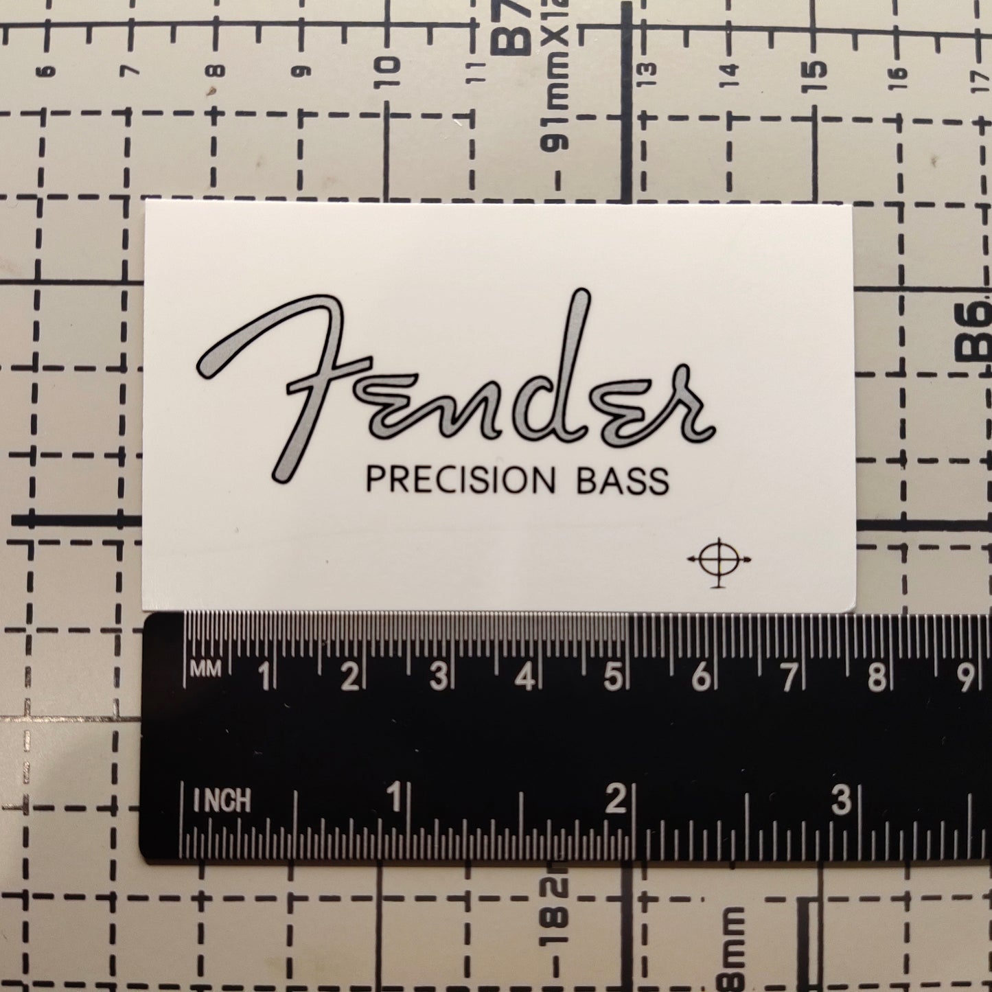 3Pcs PRECISION BASS Electric Guitar Decal