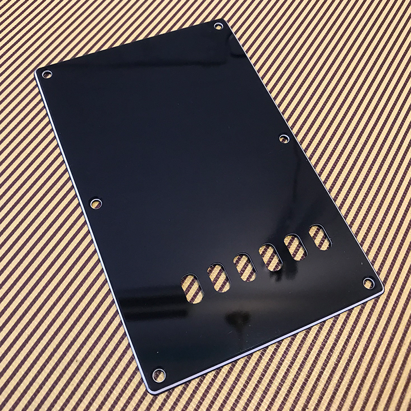 Electric guitar body back cover