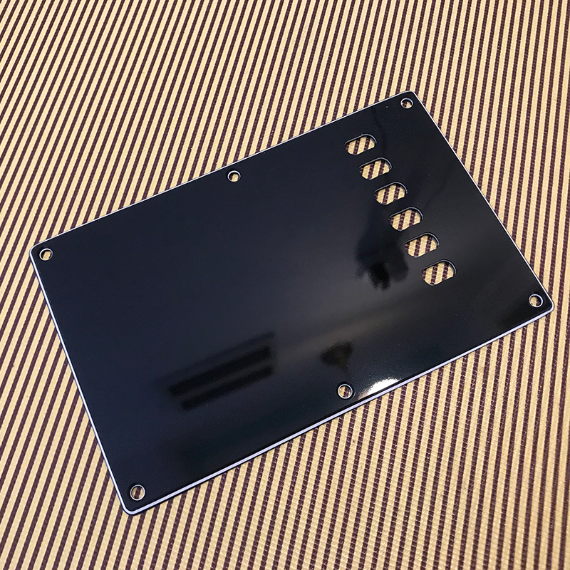 Electric guitar body back cover