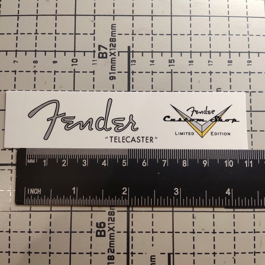 3Pcs Custom Shop Tele 52-59 Electric Guitar Decal