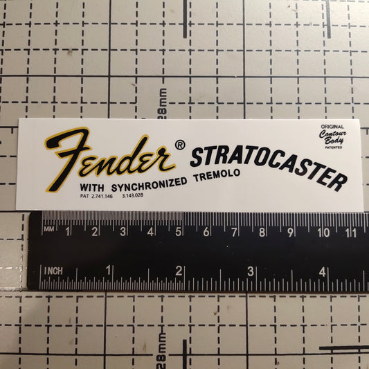 3Pcs Strat 69 Electric Guitar Decal