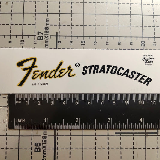 3Pcs Strat 70 Electric Guitar Decal