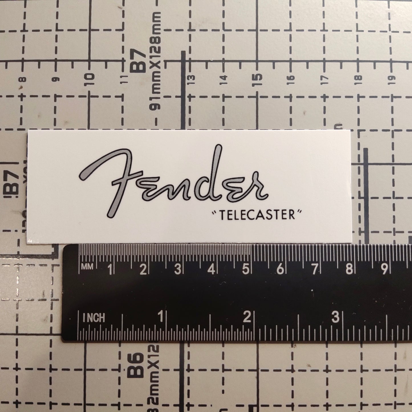 3Pcs Tele 52-62 Electric Guitar Decal