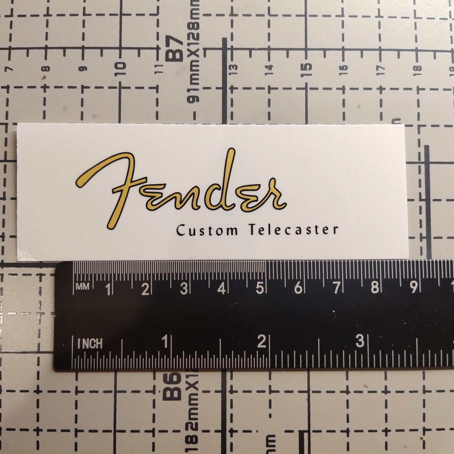 3Pcs Tele 59 Electric Guitar Decal