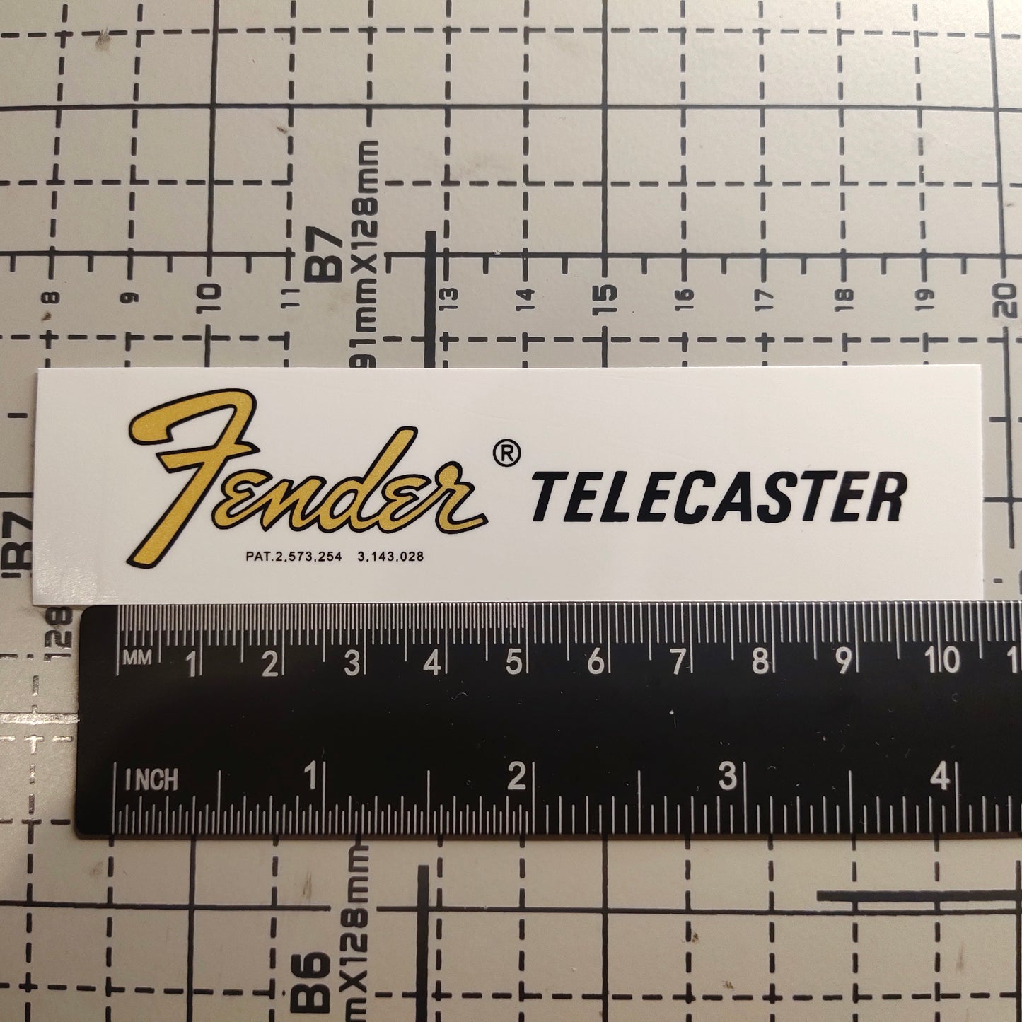 3Pcs Tele 69 Electric Guitar Decal