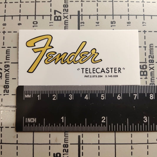 3Pcs Tele 66 Electric Guitar Decal