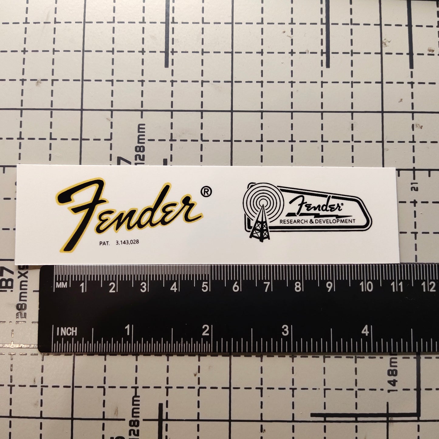 3Pcs TOM 22 Electric Guitar Decal