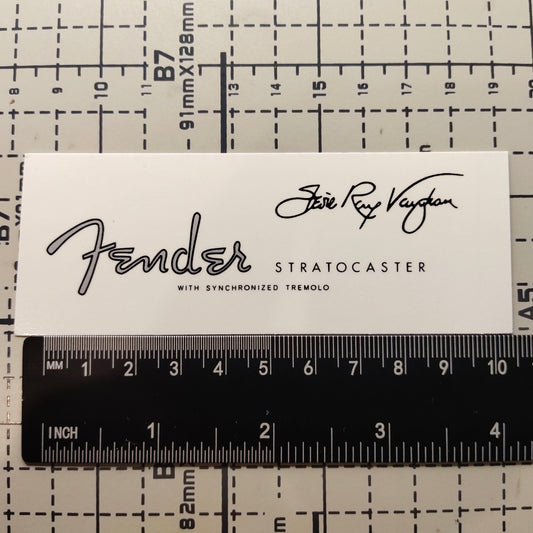 3Pcs Strat SRV Electric Guitar Decal