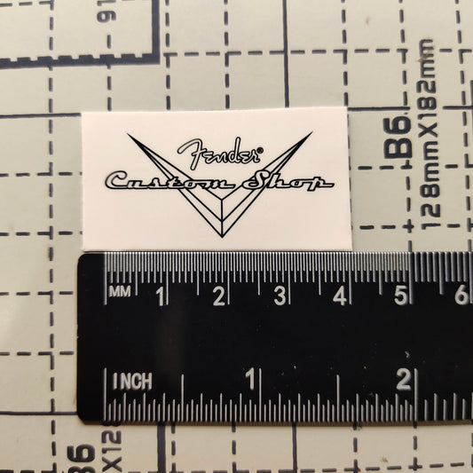 3Pcs Custom shop Line  Electric Guitar Decal