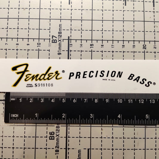 3Pcs PRECISION BASS76 Electric Guitar Decal