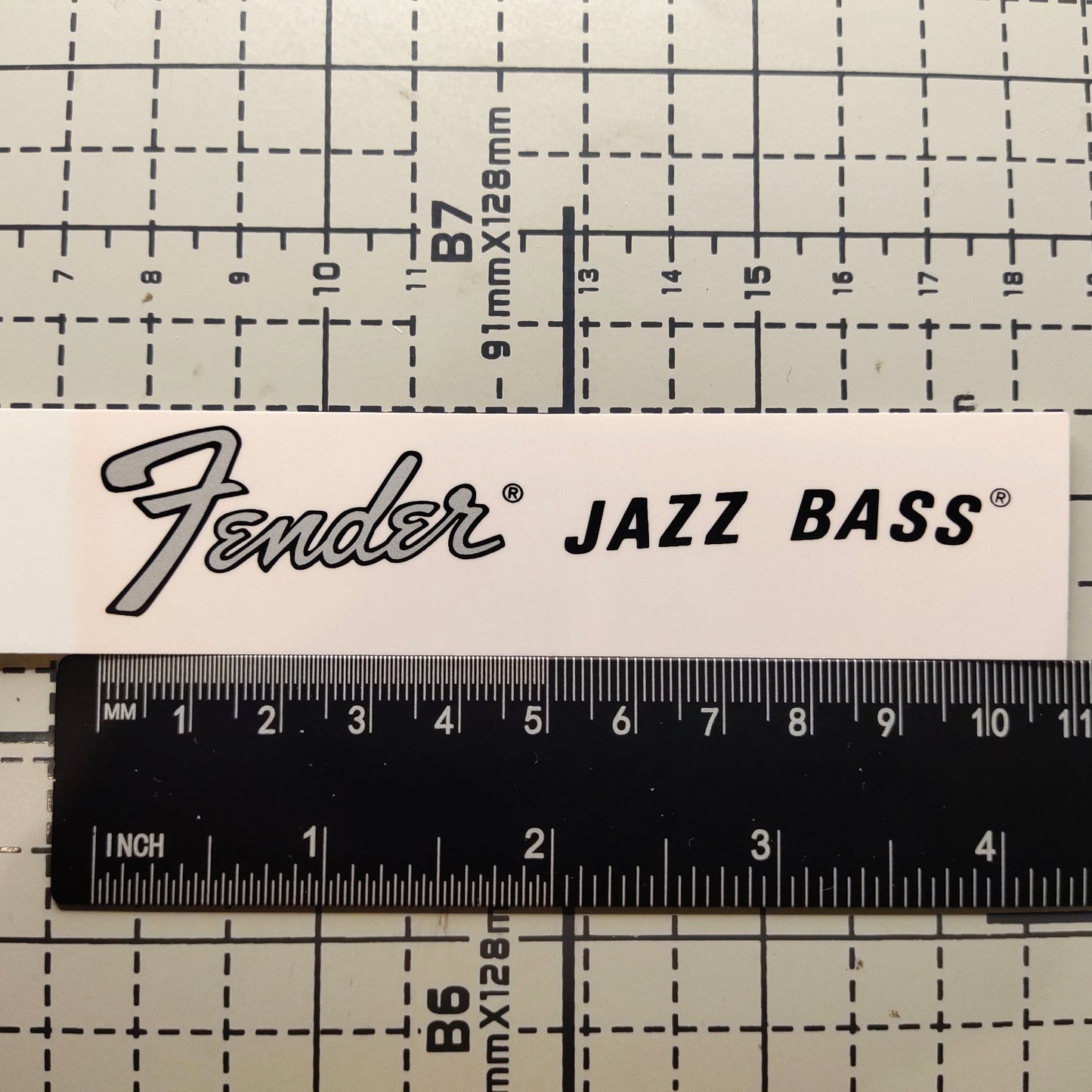 3Pcs JAZZ BASS American performer Electric Guitar Decal