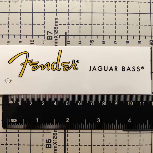 3Pcs Jaguar Bass Electric Guitar Decal