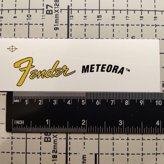 3Pcs METEORA Electric Guitar Decal