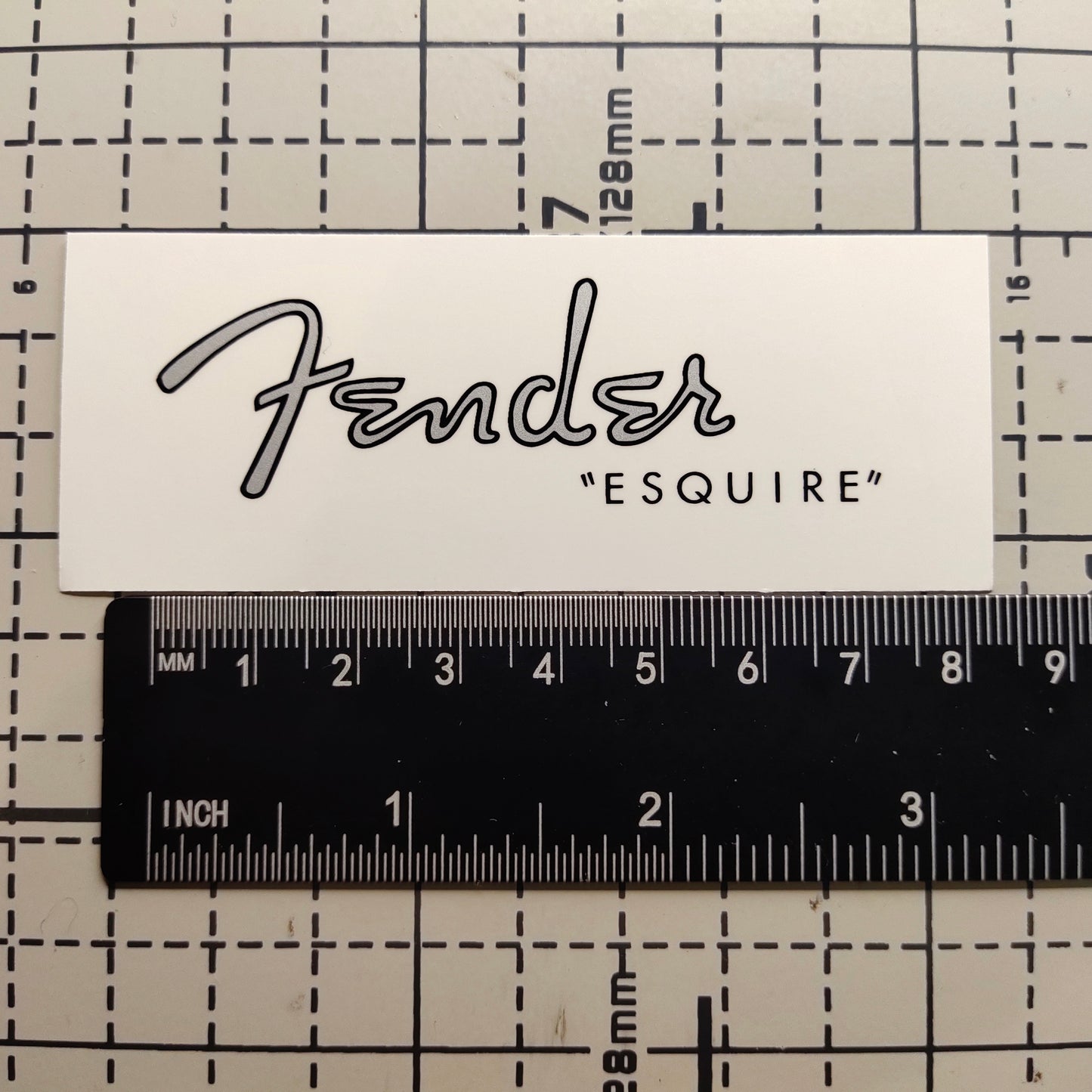 3Pcs ESQUIRE 53 Electric Guitar Decal