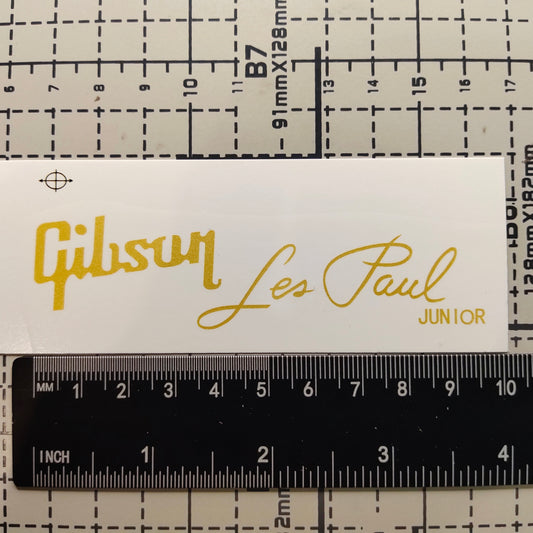 3Pcs JUNIOR GOLD  Electric Guitar Decal