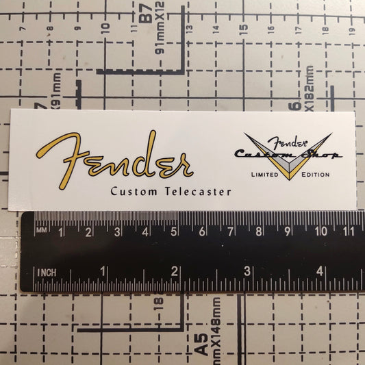 3Pcs Custom Shop Tele 59 Electric Guitar Decal